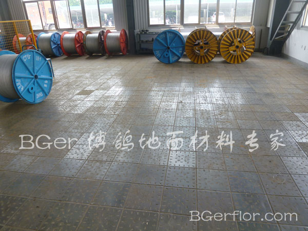 重型工廠車間鋼地板 超承重抗壓型 車間 廠房 工業(yè)金屬地板 防塵防起灰地板材料-4