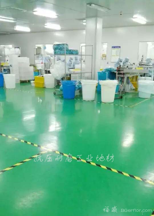 化工車間工業地坪，高分子工業地板