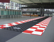 商業活動場地地面鋪裝材料